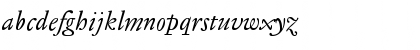 Jannon Text Italic Font