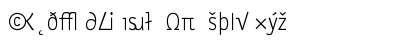 LetterGothicSlangT LightExp Font