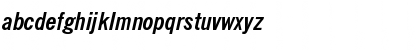 News Gothic Bold Condensed Italic Font