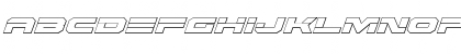 Eridanus 3D Italic Italic Font