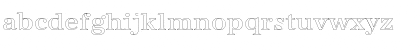 URWAntiquaTMedOu1 Regular Font