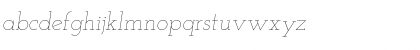 Josefin Slab Thin Italic Font