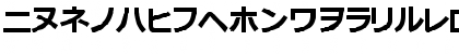 katakana tfb Regular Font