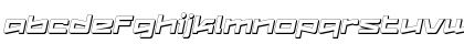 Logofontik 4F Extruded Italic Font