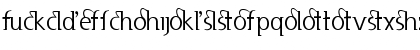 Usenet - Alternates Regular Font