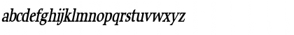 Carmine-Condensed Bold Italic Font
