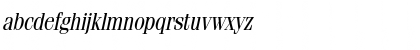 Feline-Condensed Italic Font