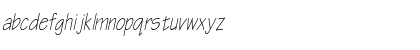 Tek-Condensed Bold Italic Font