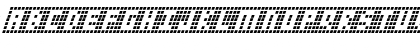 Y-Grid Italic Italic Font