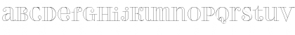 PerlaOutline Regular Font