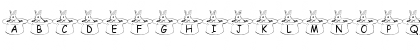 pf_rabbit in a hat Regular Font