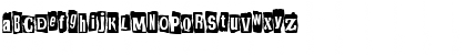 RansomNoteReversed Regular Font