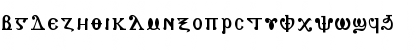 CopticSSK Regular Font