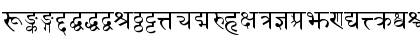 Sanskrit Regular Font