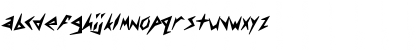 SlasherHeavy Normal Font