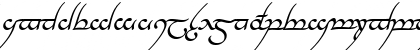 Tengwar Annatar Italic Font