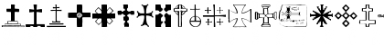 Crosses Regular Font