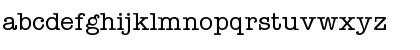 Typist Normal Font