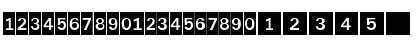 DecoNumbers LH Square Regular Font