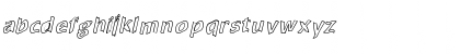 Dross02HollowSlanted Regular Font