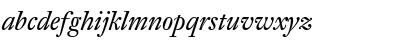DTLFleischmannST Italic Font