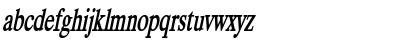 Duke Condensed Bold Italic Font
