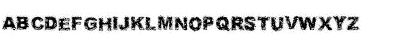 Fuzzed Regular Font