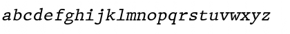 Fuzzy 1 Italic Font