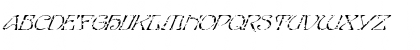 FZ JAZZY 20 HOLEY ITALIC Normal Font