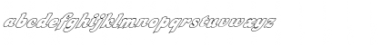 FZ JAZZY 49 HOLLOW ITALIC Normal Font