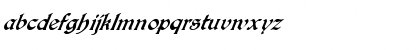 FZ SCRIPT 25 ITALIC Normal Font