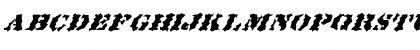 FZ WACKY 19 ITALIC Normal Font