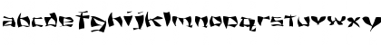 FZ WARPED 11 EX Normal Font