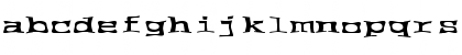 FZ WARPED 2 EX Normal Font