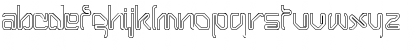 Hairpin-Normal Hollow Regular Font