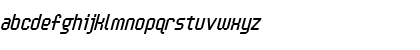 Handheld Italic Regular Font