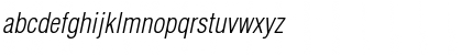 Helvetica LT CondensedLight Italic Font