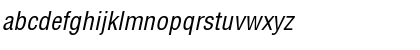 Helvetica LT Condensed Italic Font