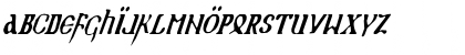 Holy Empire Condensed Italic Condensed Italic Font