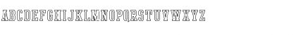 Intramural Outline JL Regular Font