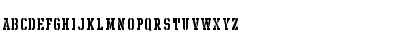 Intramural Stencil SC JL Regular Font