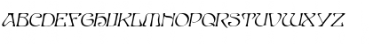 Lepton Oblique Font