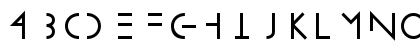 LinearusCentSix Regular Font