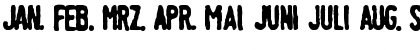 LinotypeTagesstempel Regular Font
