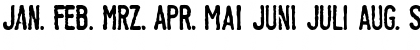 LinotypeTagesstempel Normal Font
