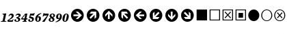 Mercury Numeric G3 Bold Italic Font