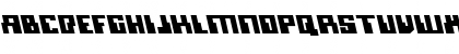 Micronian Leftalic Italic Font