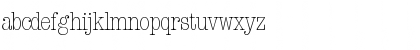 ModernTypewriterCondLight Regular Font