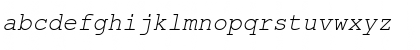 NimbusMonLTU Italic Font