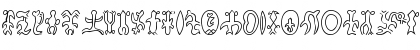 101! Easter Island I Regular Font